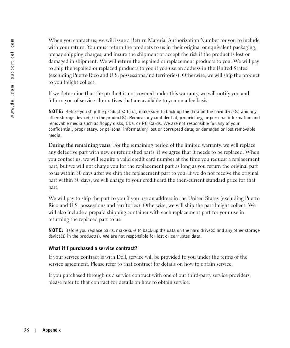 Dell 942 All In One Inkjet Printer User Manual | Page 98 / 108