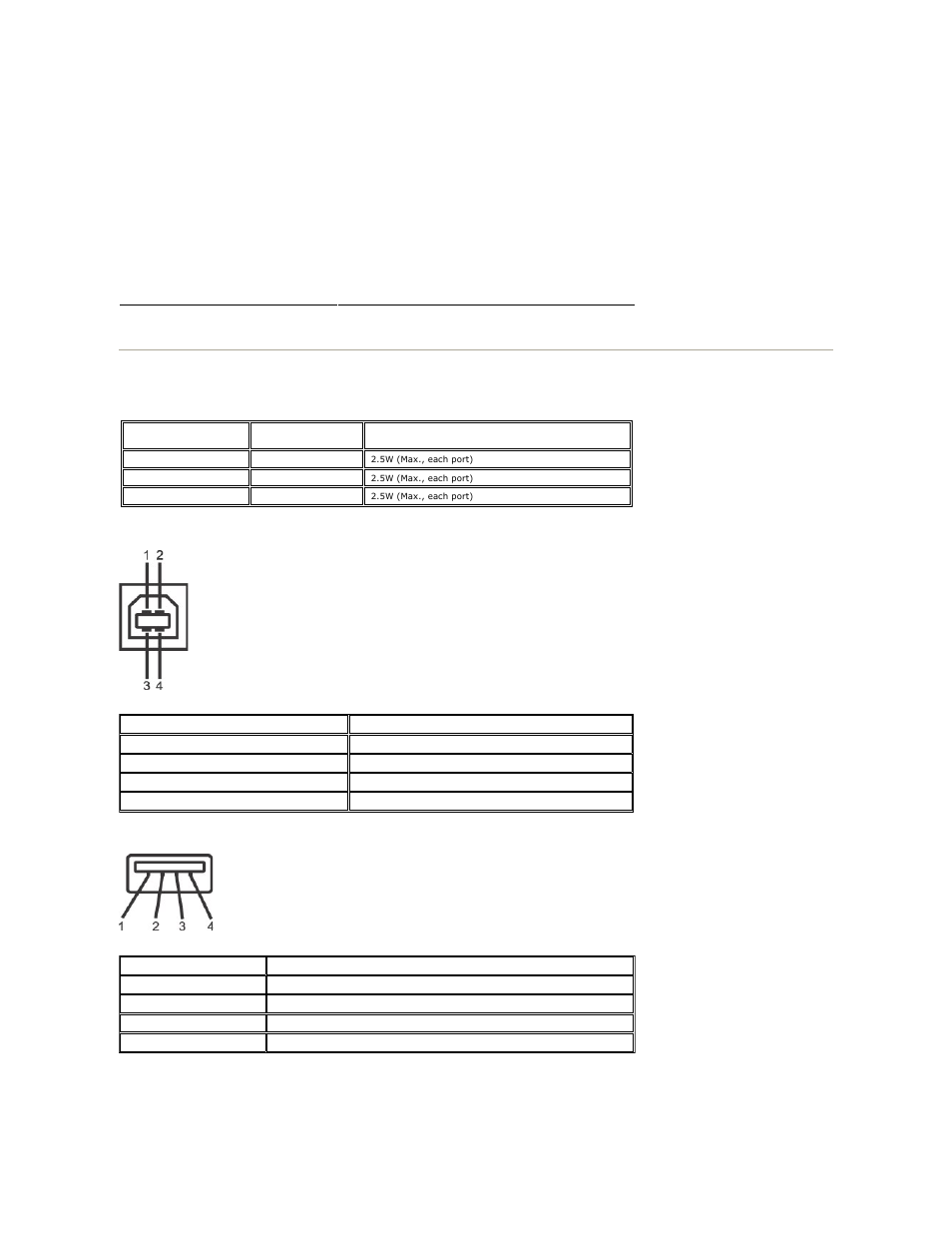 Universal serial bus (usb) interface | Dell 2709W Monitor User Manual | Page 11 / 39
