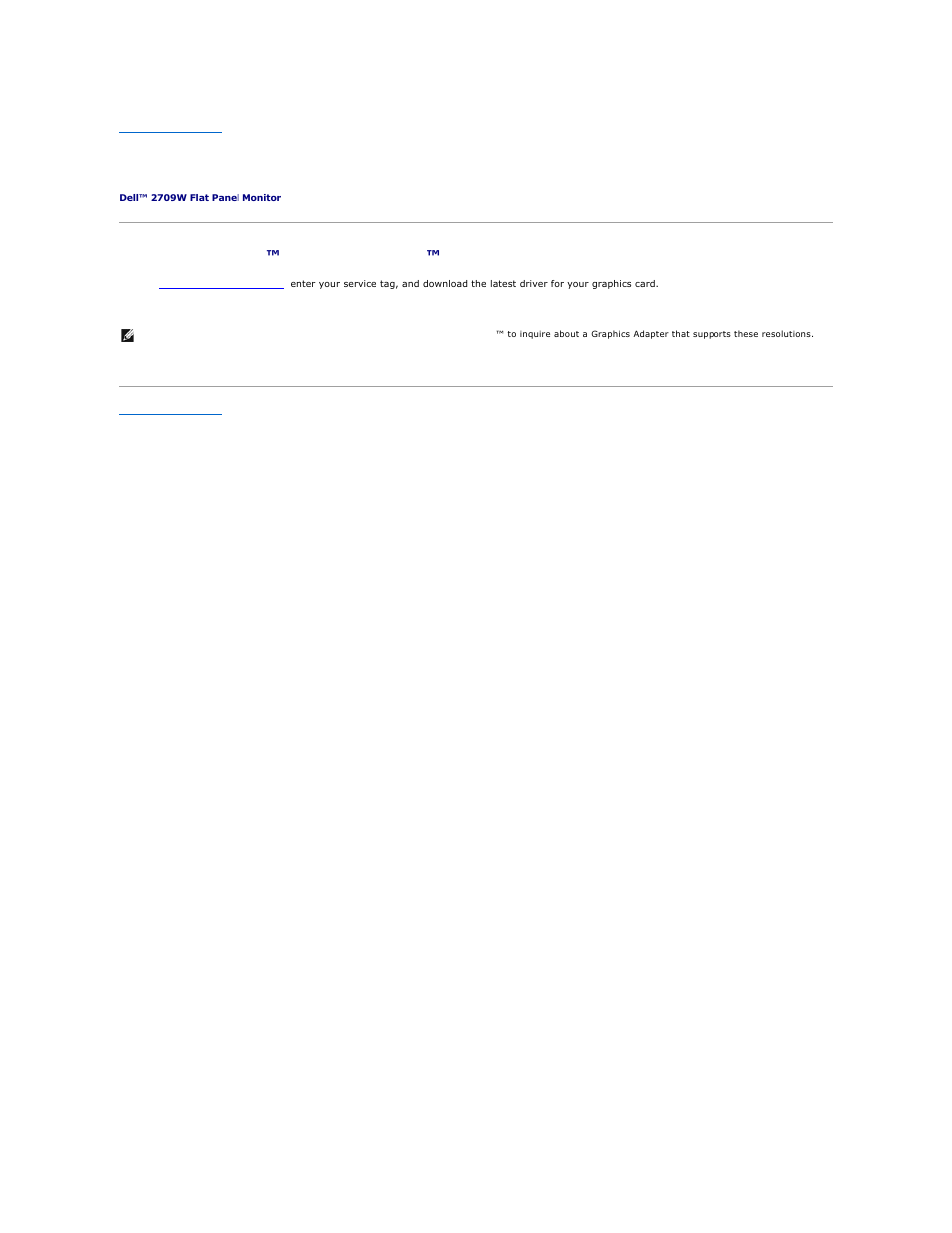 Setting up your monitor | Dell 2709W Monitor User Manual | Page 15 / 39