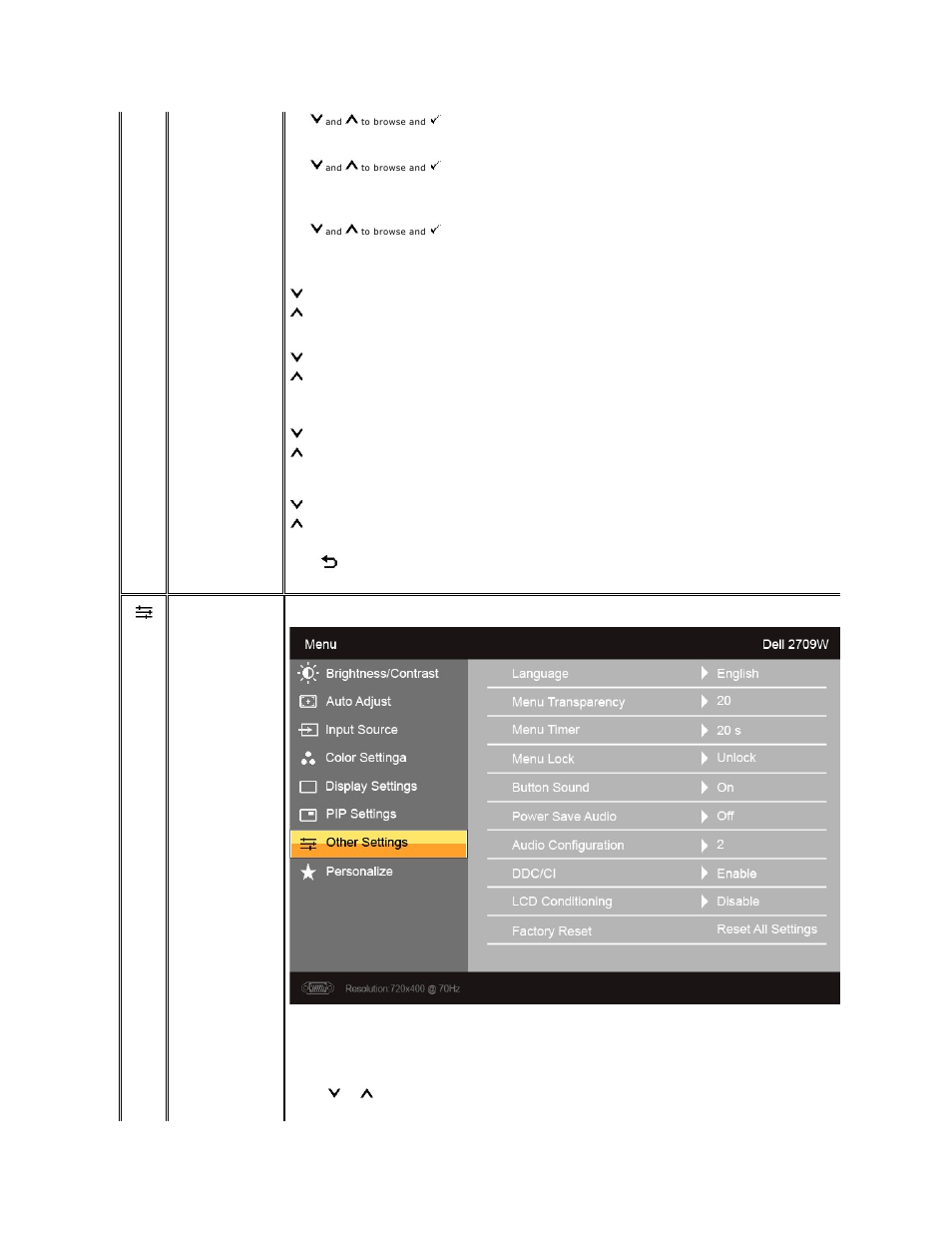 Dell 2709W Monitor User Manual | Page 26 / 39