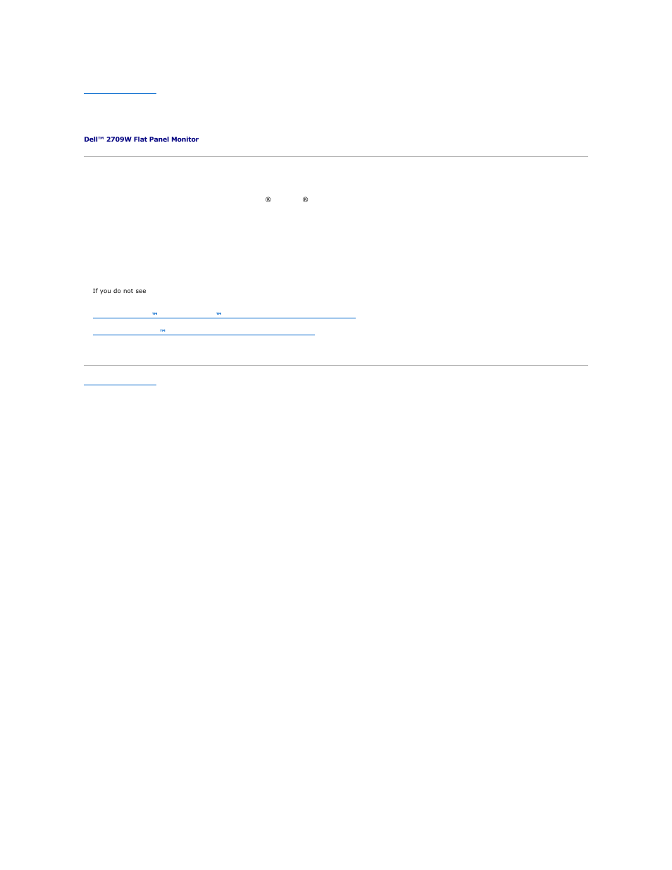 Setting up your monitor | Dell 2709W Monitor User Manual | Page 32 / 39
