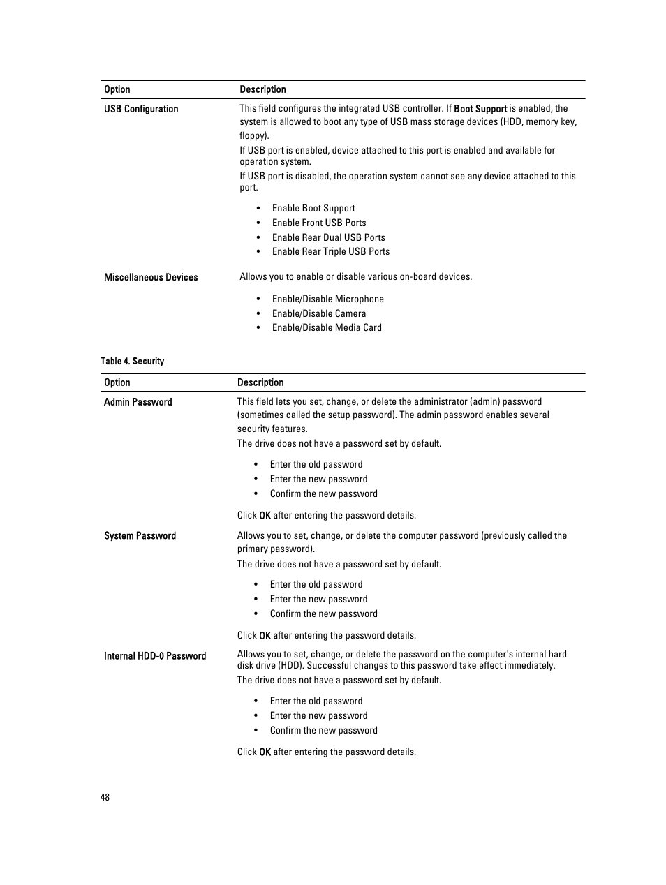 Dell OptiPlex 9010 All In One (Mid 2012) User Manual | Page 48 / 79
