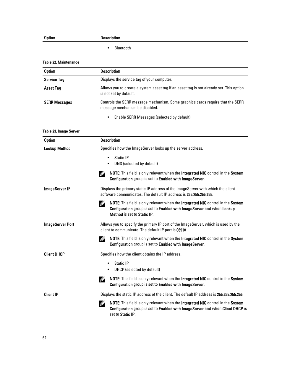 Dell OptiPlex 9010 All In One (Mid 2012) User Manual | Page 62 / 79