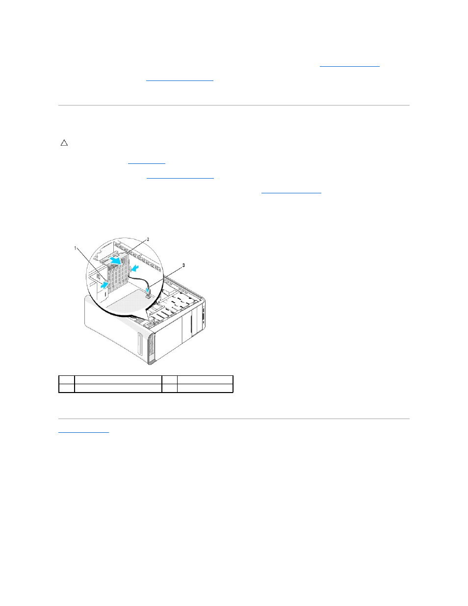 Replacing the front fan | Dell Studio XPS 435T / 9000 (Early 2009) User Manual | Page 22 / 41