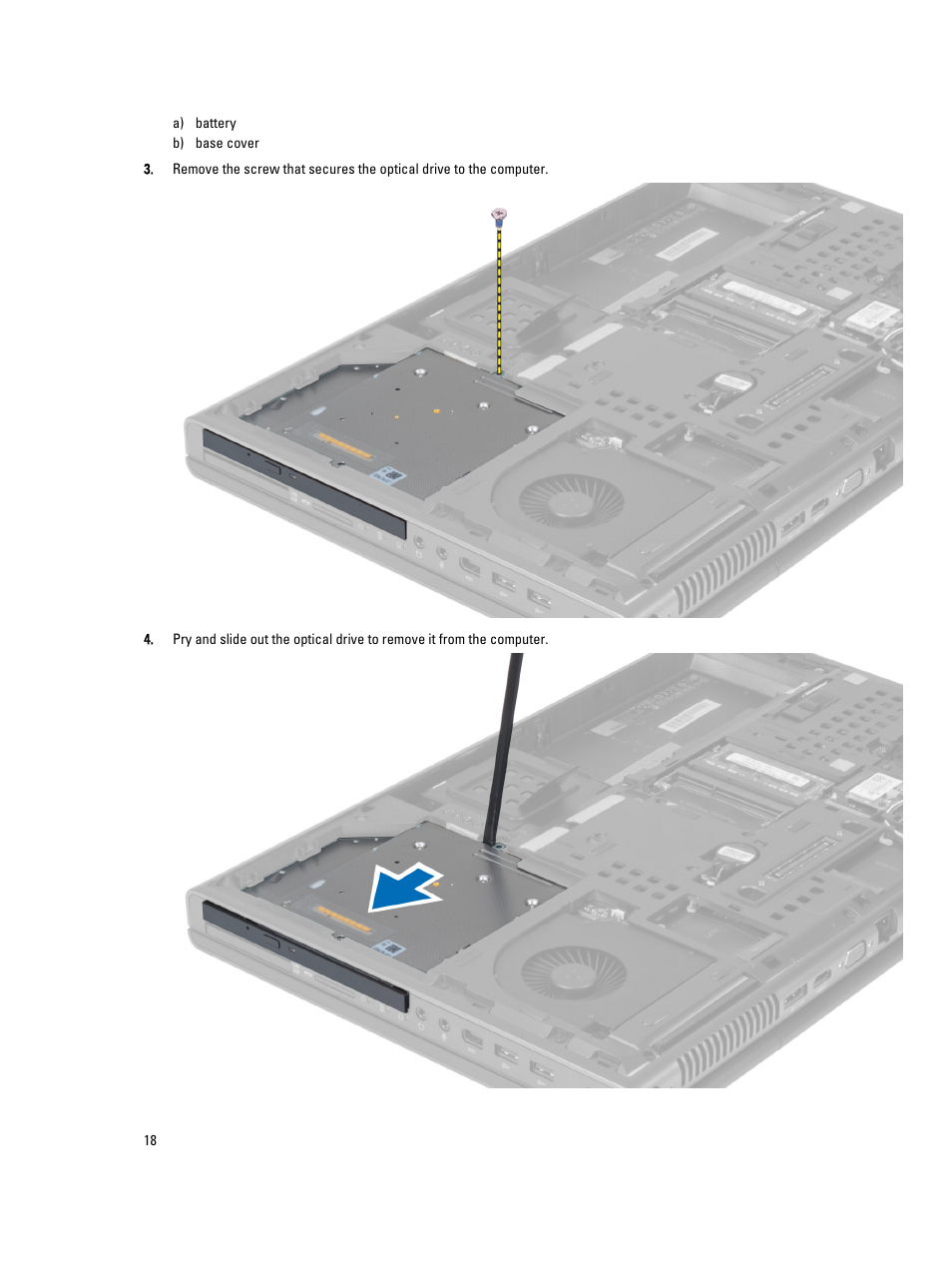 Dell Precision M6800 (Late 2013) User Manual | Page 18 / 83