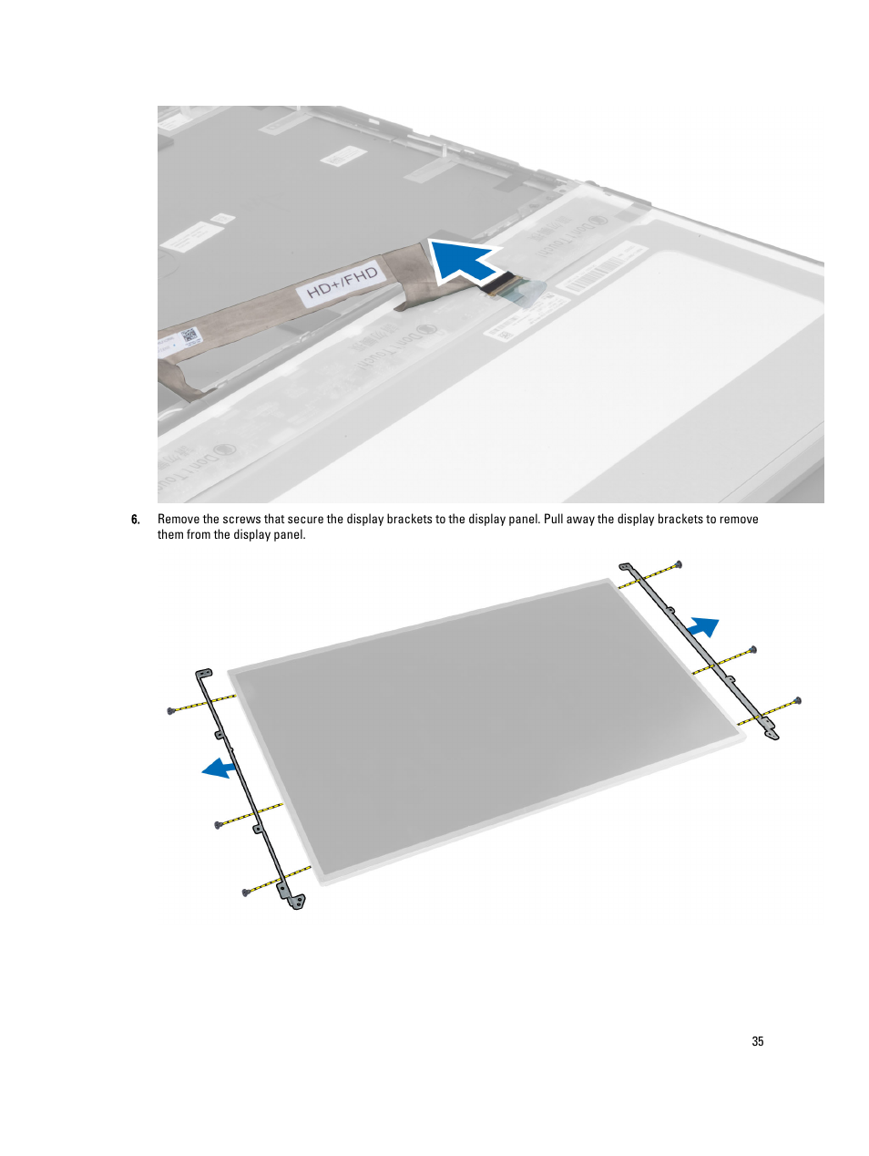 Dell Precision M6800 (Late 2013) User Manual | Page 35 / 83