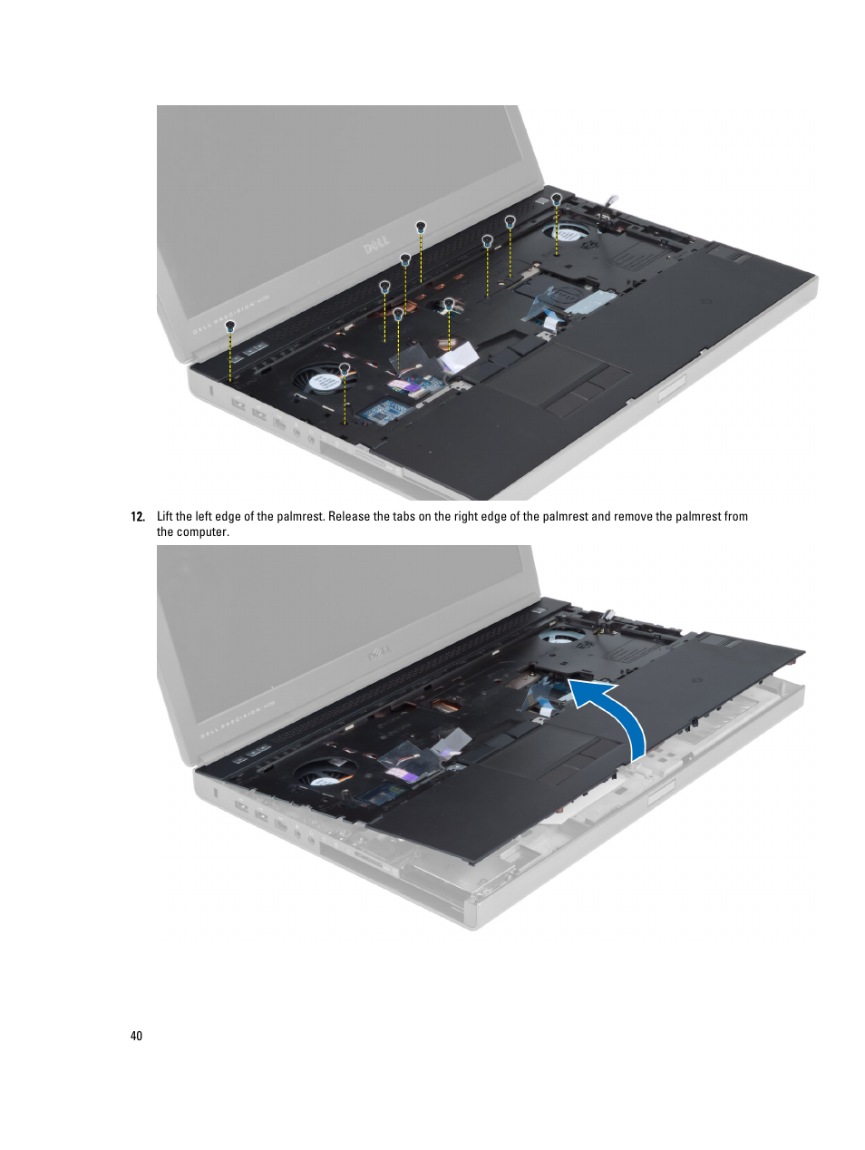 Dell Precision M6800 (Late 2013) User Manual | Page 40 / 83