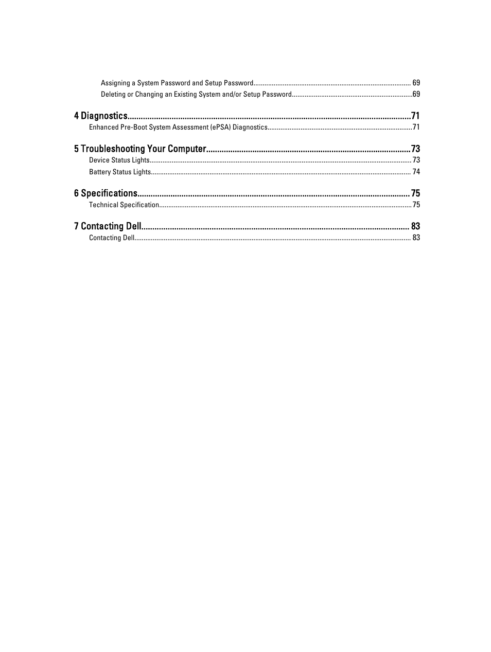 Dell Precision M6800 (Late 2013) User Manual | Page 5 / 83