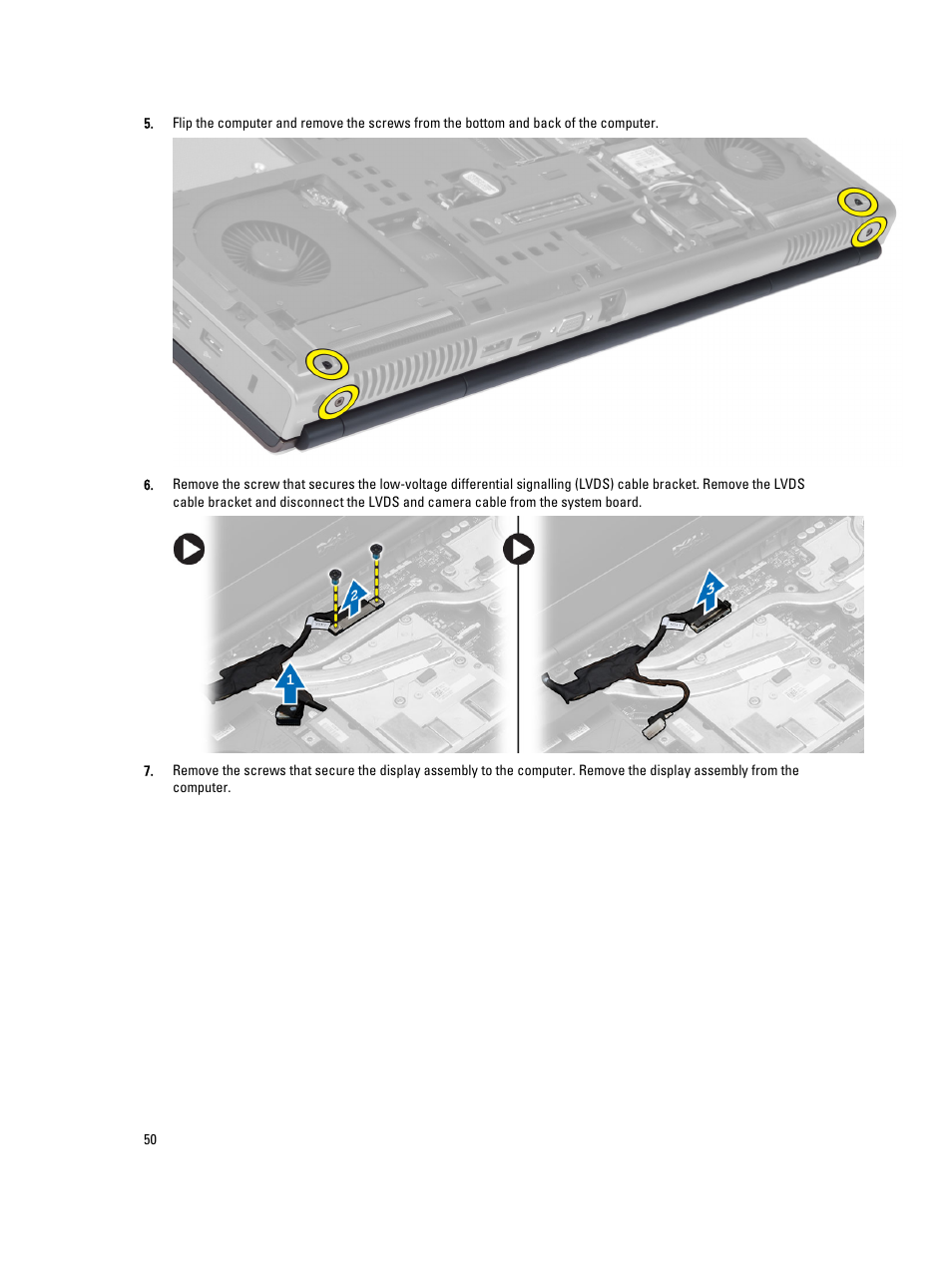 Dell Precision M6800 (Late 2013) User Manual | Page 50 / 83