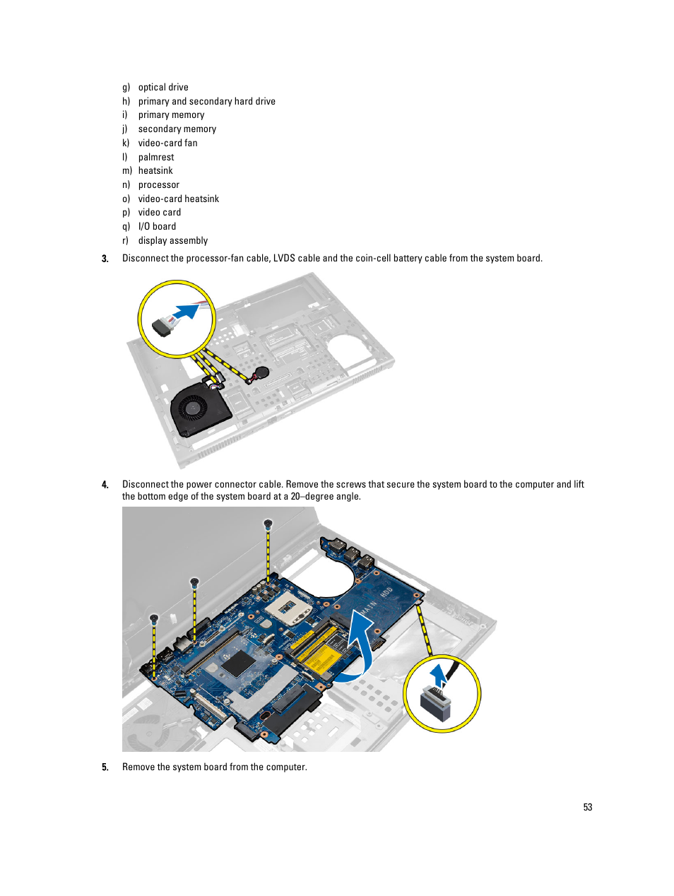 Dell Precision M6800 (Late 2013) User Manual | Page 53 / 83