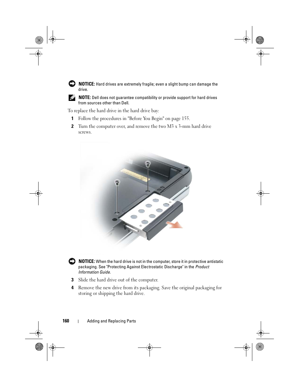 Dell Precision M6300 (Late 2007) User Manual | Page 160 / 268