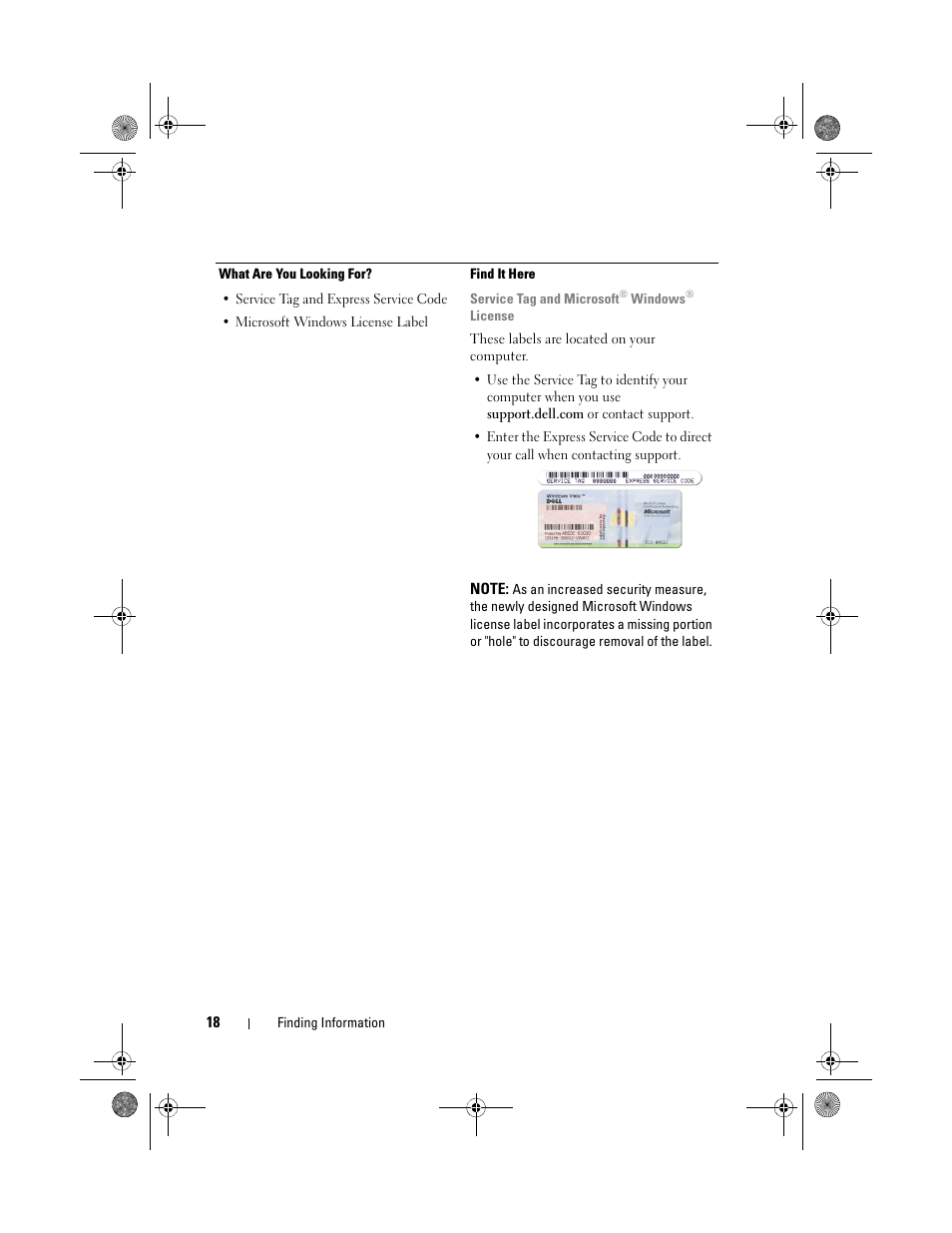 Dell Precision M6300 (Late 2007) User Manual | Page 18 / 268
