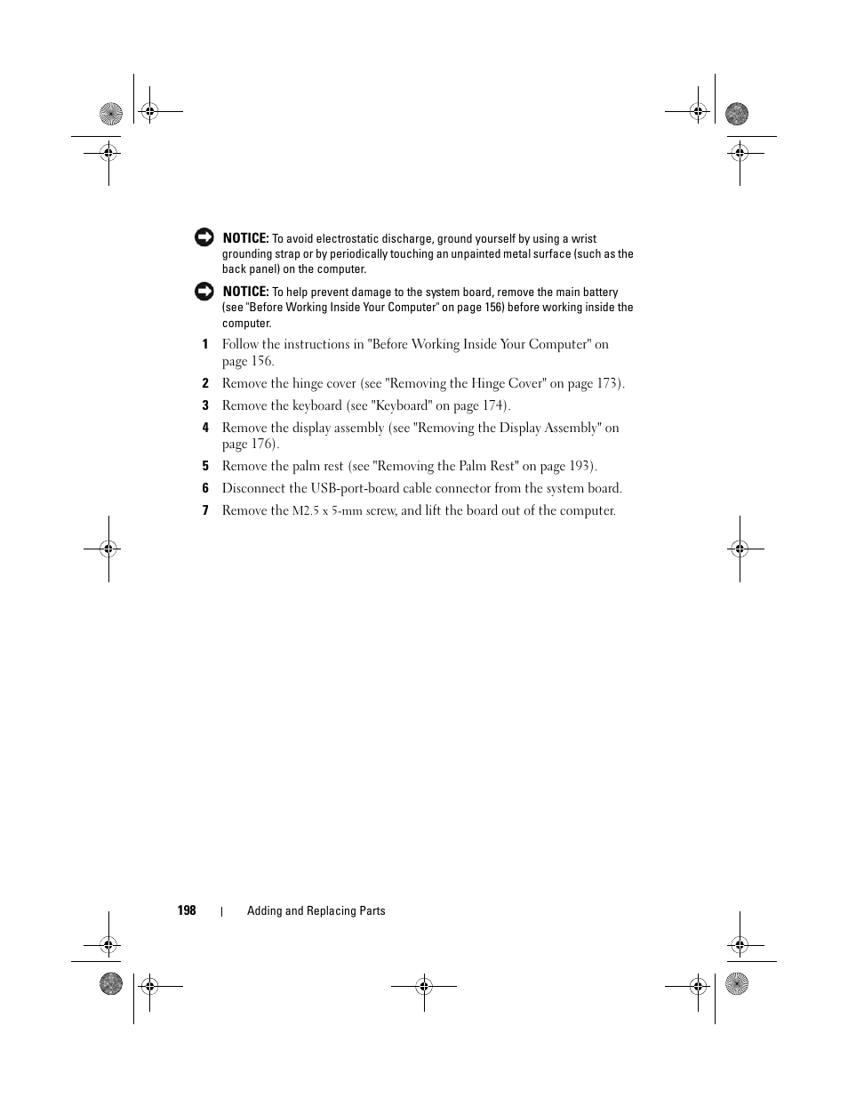 Dell Precision M6300 (Late 2007) User Manual | Page 198 / 268