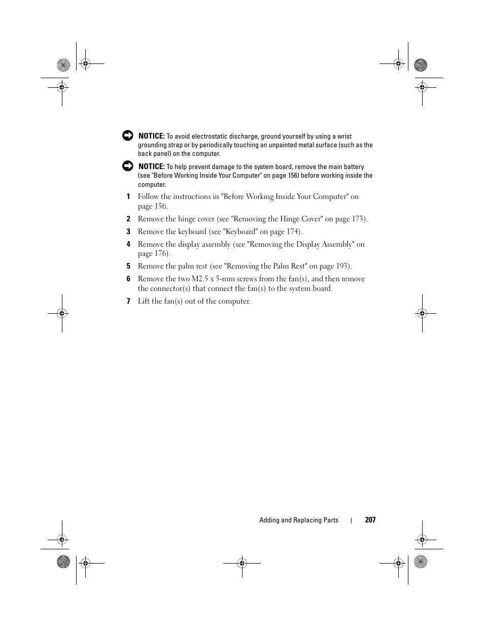 Dell Precision M6300 (Late 2007) User Manual | Page 207 / 268