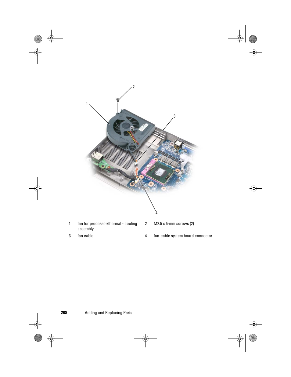 Dell Precision M6300 (Late 2007) User Manual | Page 208 / 268