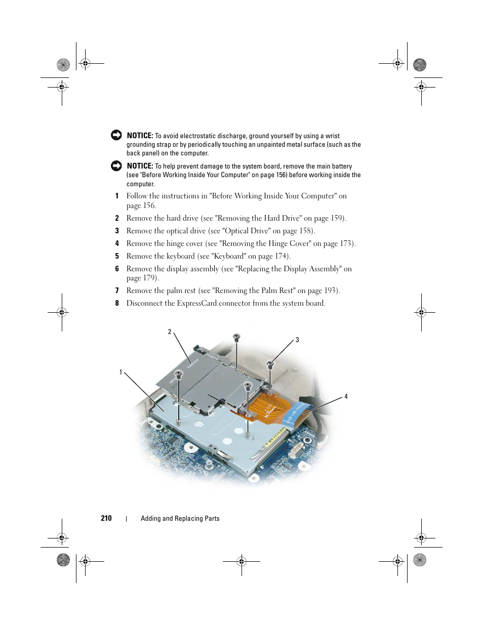 Dell Precision M6300 (Late 2007) User Manual | Page 210 / 268