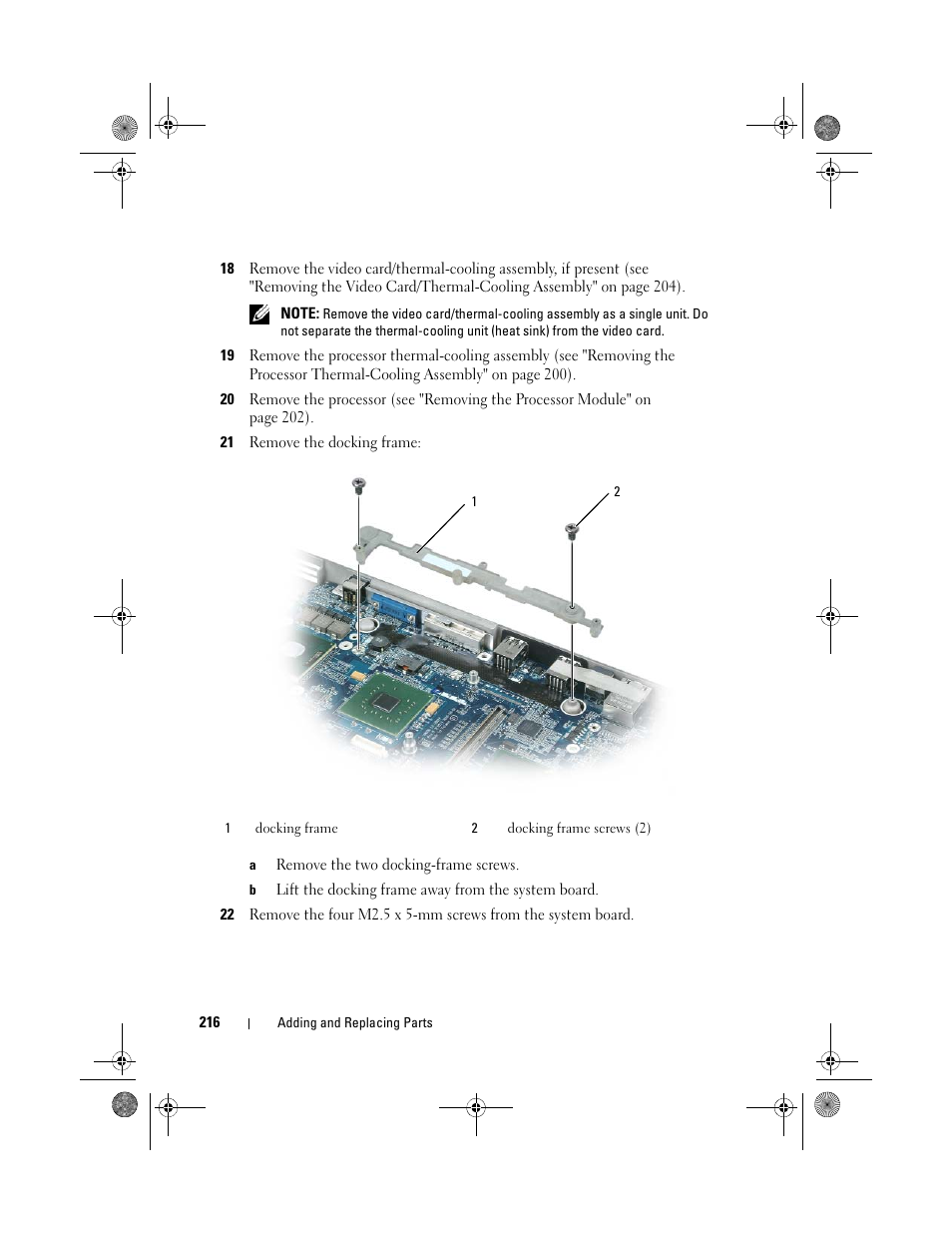 Dell Precision M6300 (Late 2007) User Manual | Page 216 / 268