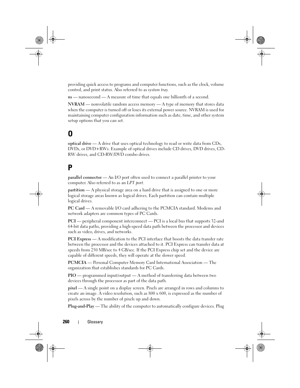 Dell Precision M6300 (Late 2007) User Manual | Page 260 / 268