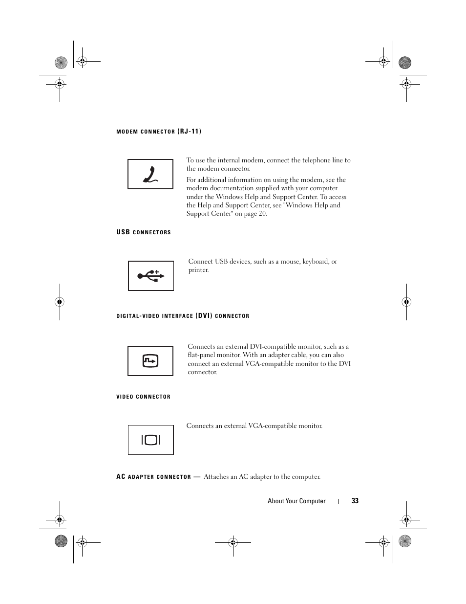 Dell Precision M6300 (Late 2007) User Manual | Page 33 / 268