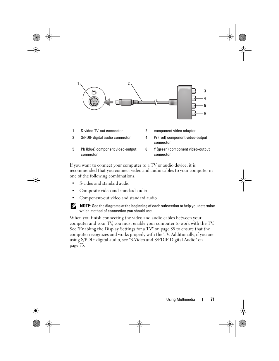 Dell Precision M6300 (Late 2007) User Manual | Page 71 / 268