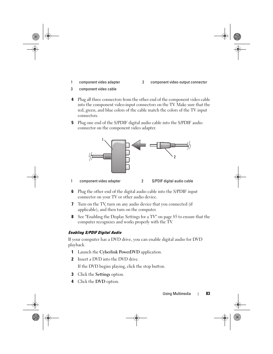 Dell Precision M6300 (Late 2007) User Manual | Page 83 / 268