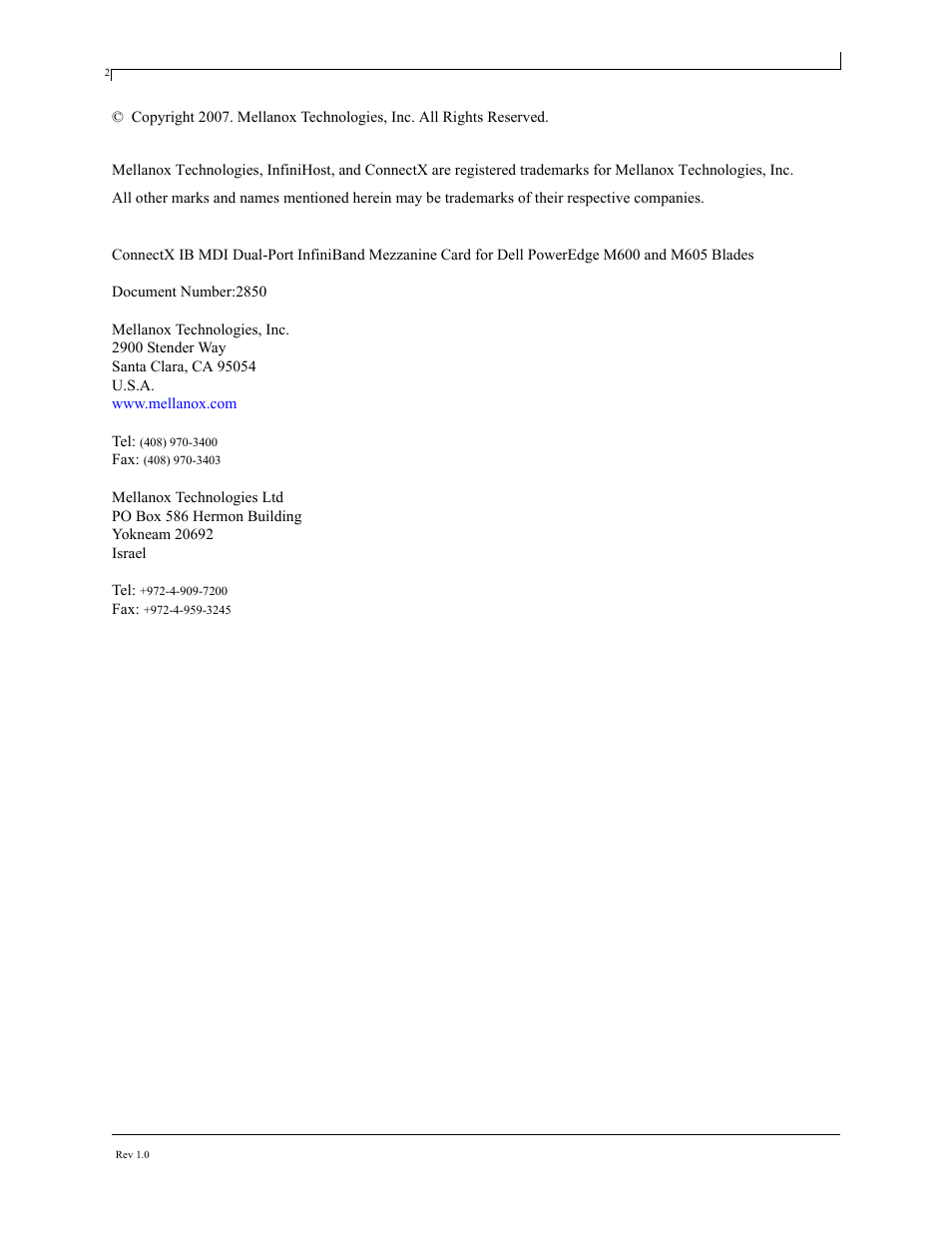 Dell PowerEdge M805 User Manual | Page 2 / 16