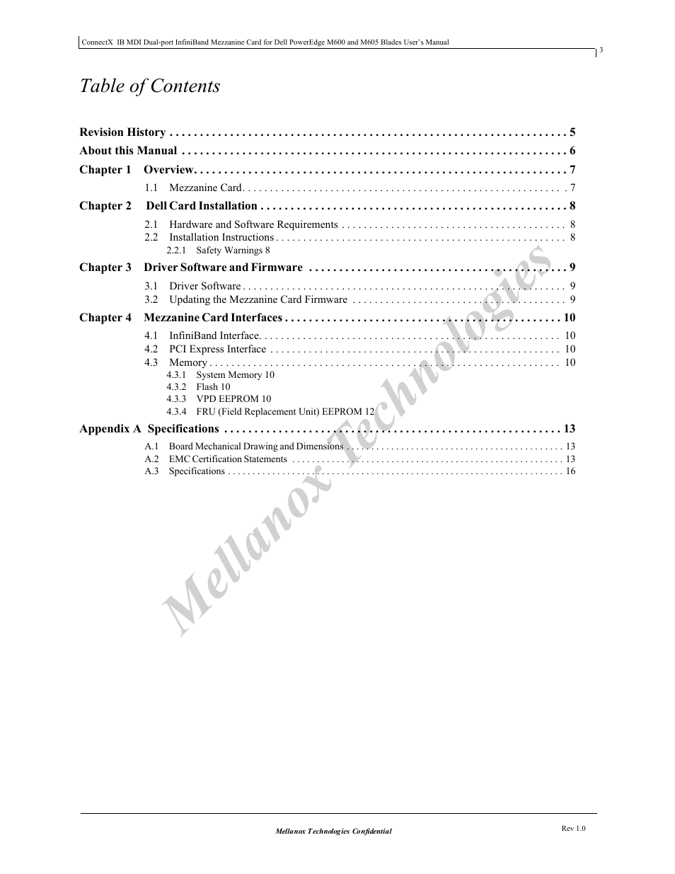 Dell PowerEdge M805 User Manual | Page 3 / 16