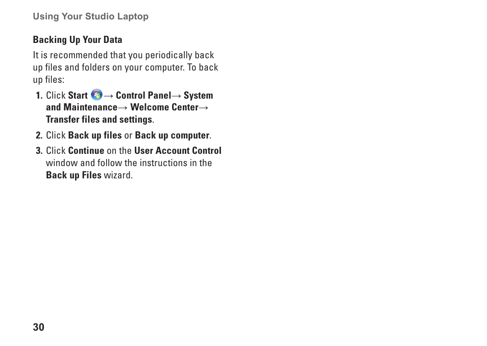Dell Studio 1440 (Mid 2009) User Manual | Page 32 / 74