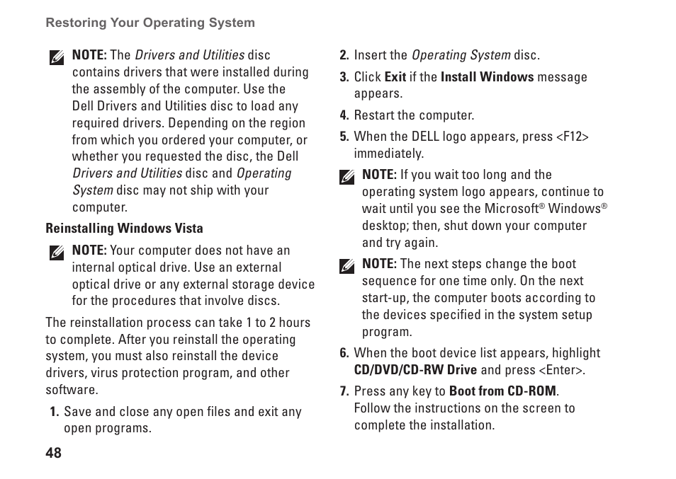 Dell Studio 1440 (Mid 2009) User Manual | Page 50 / 74