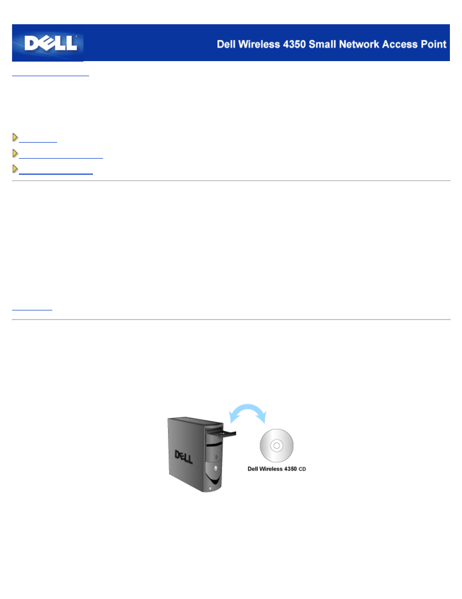 Setup wizard, Introduction, Launch the setup wizard | Back to top | Dell 4350 Network Access Point User Manual | Page 107 / 252