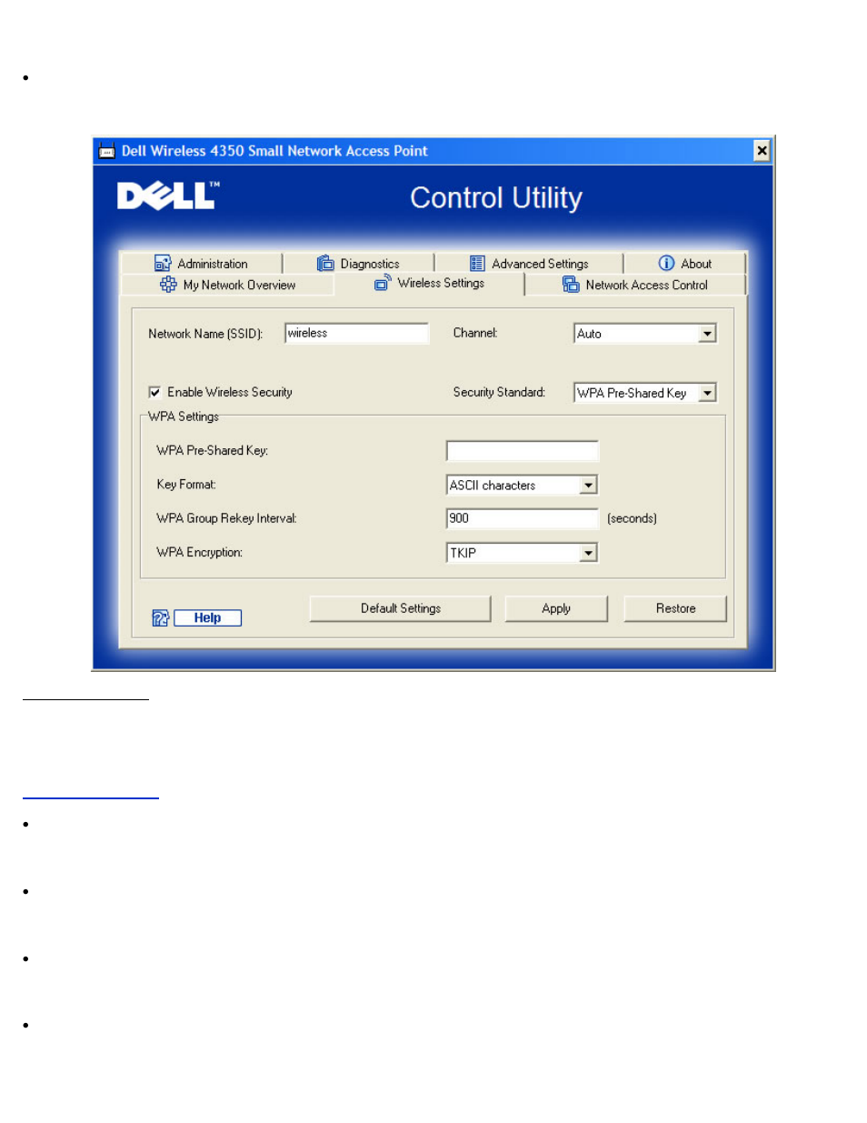 Dell 4350 Network Access Point User Manual | Page 148 / 252