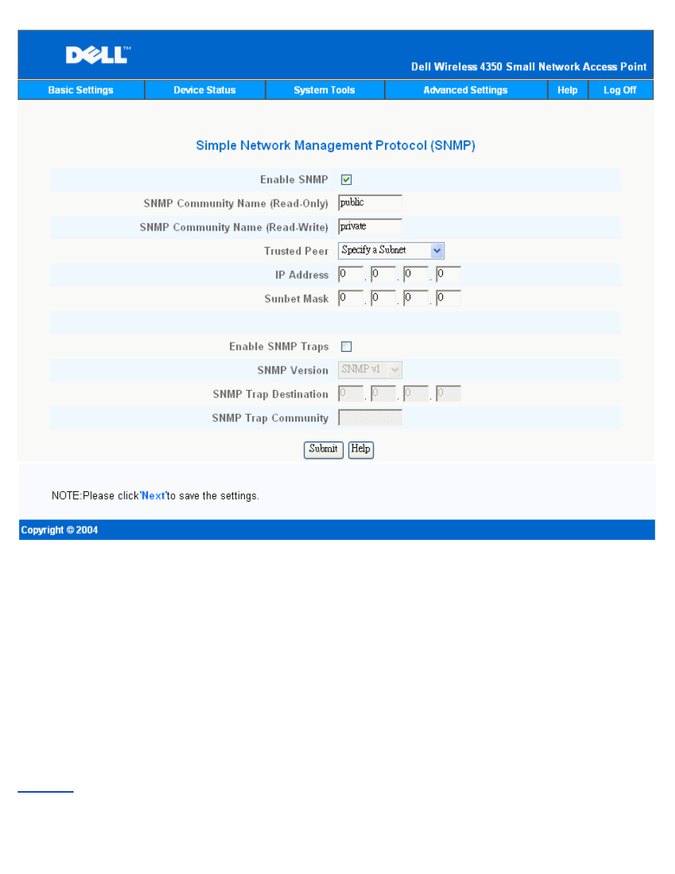 Dell 4350 Network Access Point User Manual | Page 235 / 252