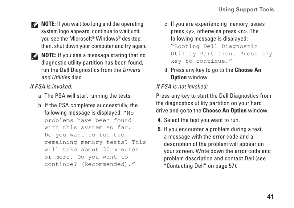 Dell Studio XPS 9100 (Mid 2010) User Manual | Page 43 / 74
