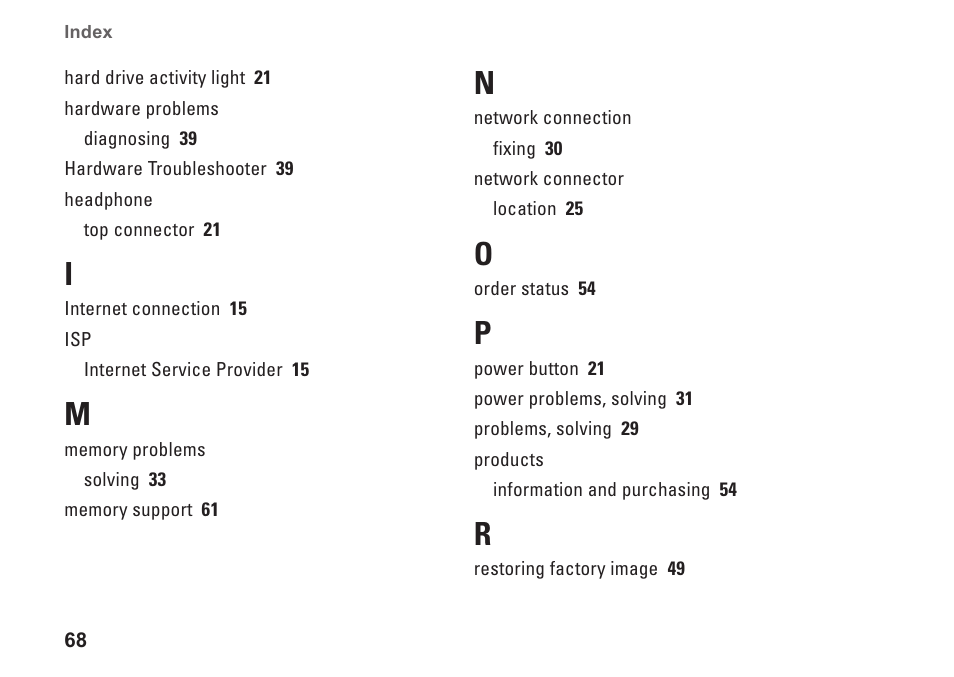 Dell Studio XPS 9100 (Mid 2010) User Manual | Page 70 / 74