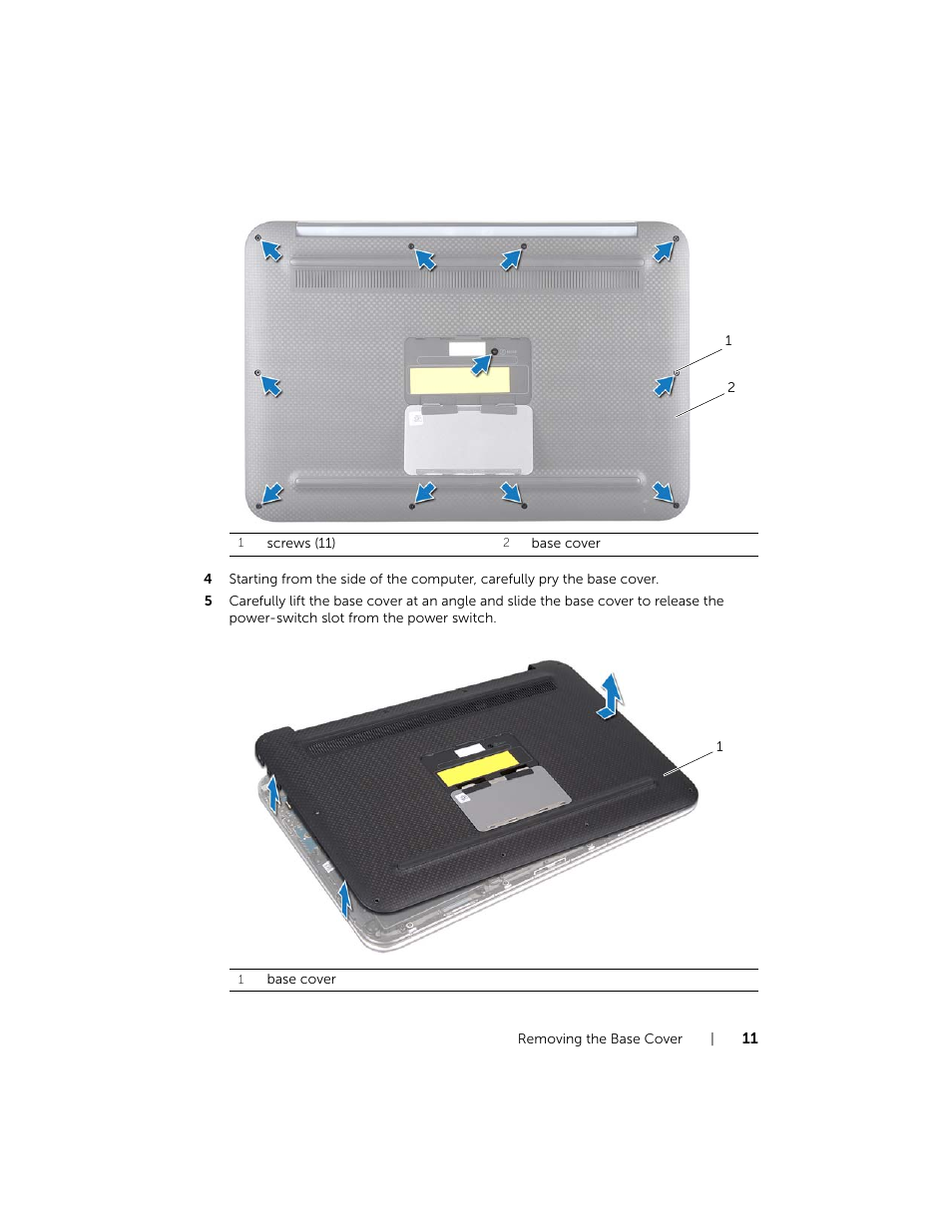 Dell XPS 12 (9Q23, Late 2012) User Manual | Page 11 / 66