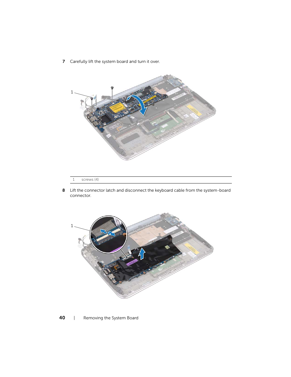 Dell XPS 12 (9Q23, Late 2012) User Manual | Page 40 / 66