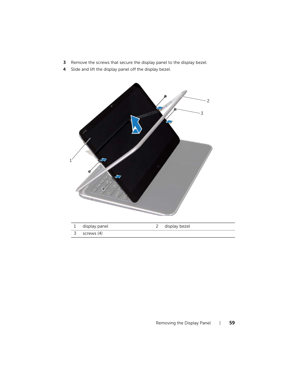 Dell XPS 12 (9Q23, Late 2012) User Manual | Page 59 / 66