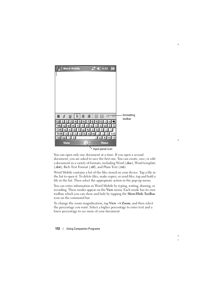 Dell Axim X51 User Manual | Page 112 / 142
