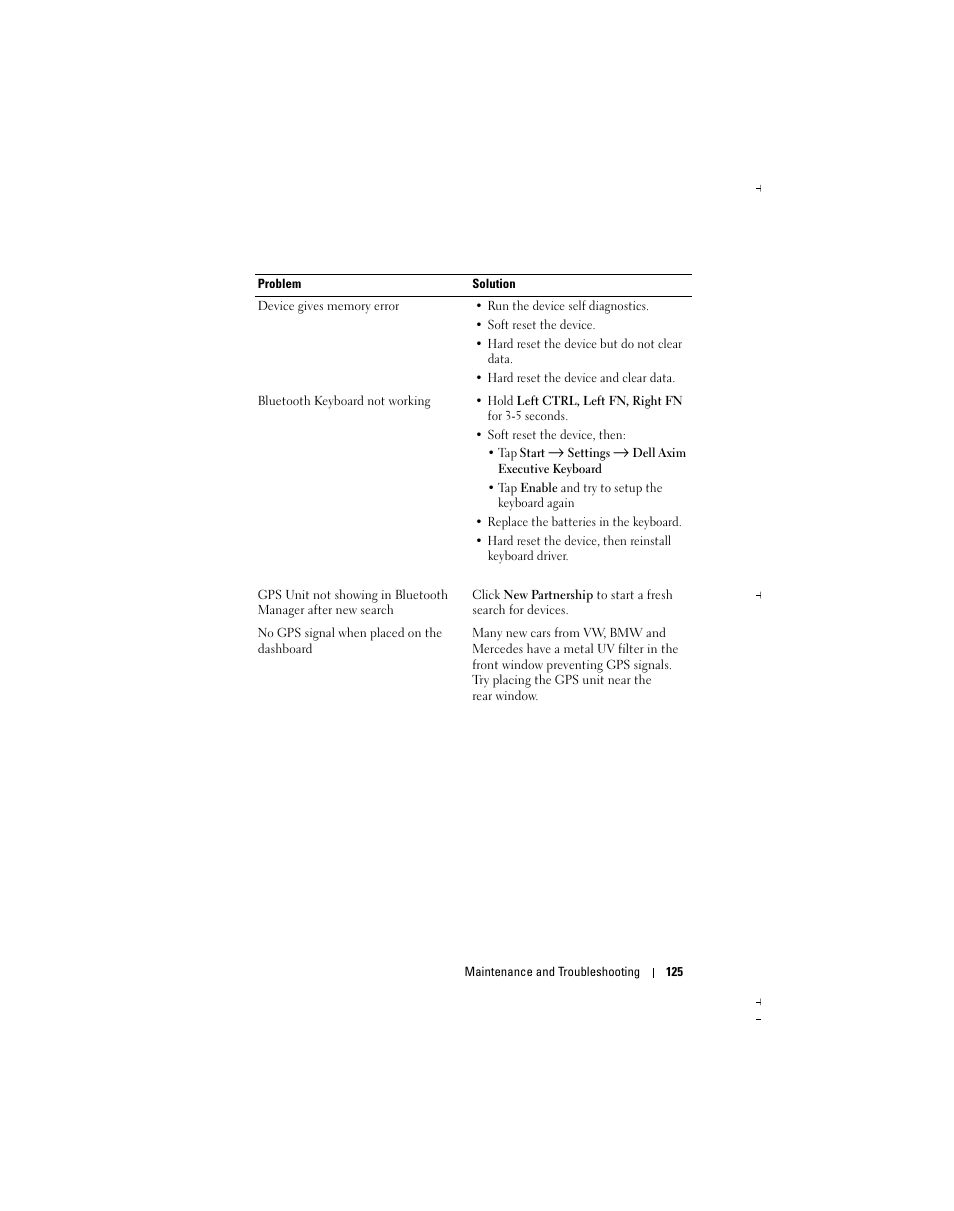 Dell Axim X51 User Manual | Page 125 / 142