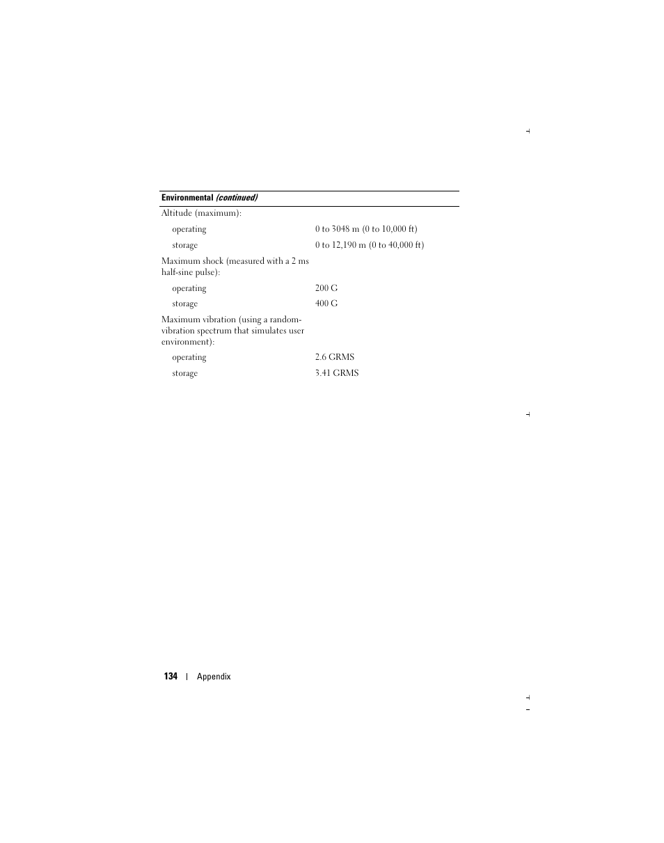 Dell Axim X51 User Manual | Page 134 / 142