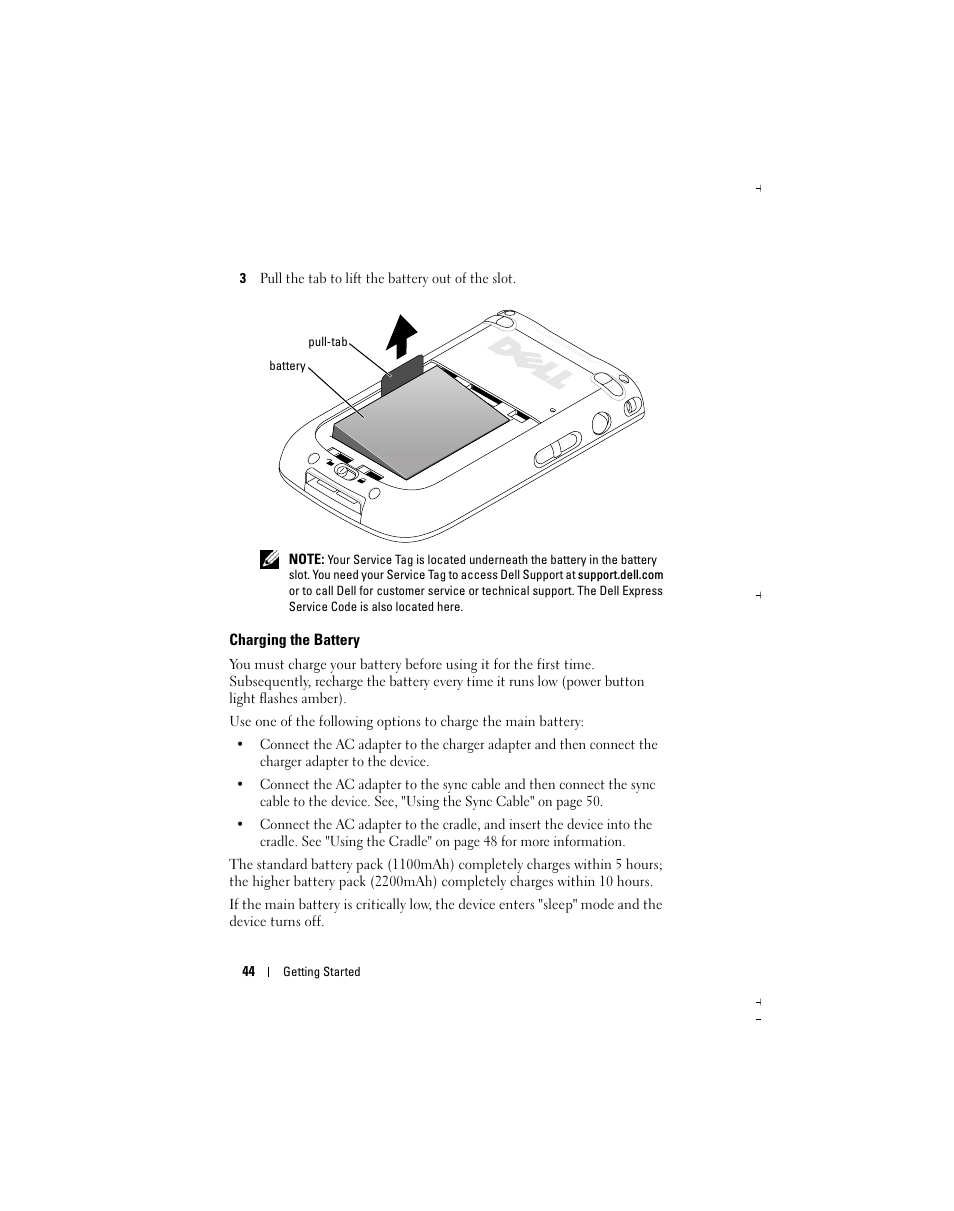 Dell Axim X51 User Manual | Page 44 / 142