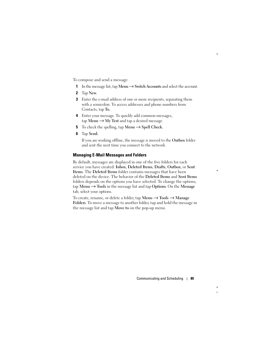 Dell Axim X51 User Manual | Page 89 / 142