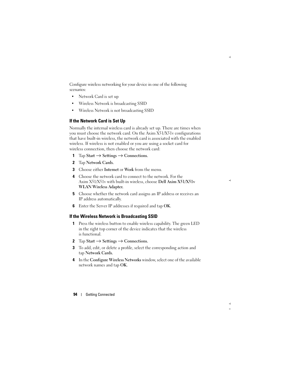 Dell Axim X51 User Manual | Page 94 / 142