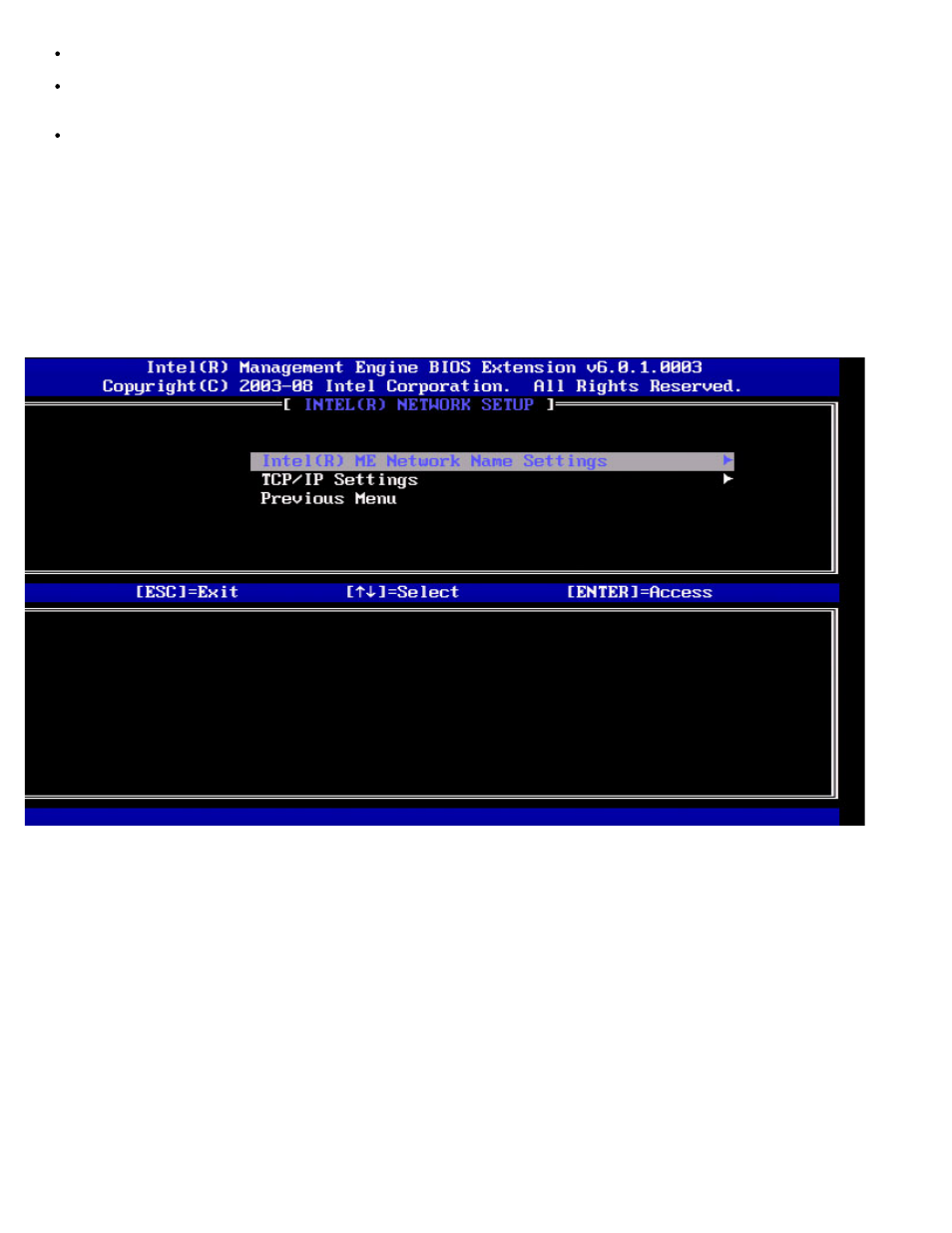 Network setup, Network name settings, Host name | Dell OptiPlex 980 (Early 2010) User Manual | Page 13 / 101