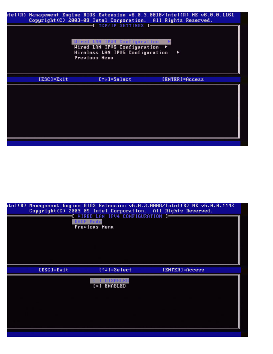Dhcp mode | Dell OptiPlex 980 (Early 2010) User Manual | Page 19 / 101
