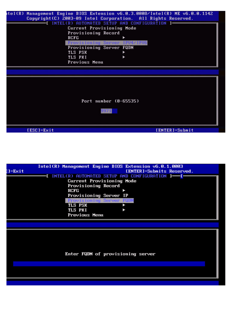 Provisioning server fqdn | Dell OptiPlex 980 (Early 2010) User Manual | Page 37 / 101
