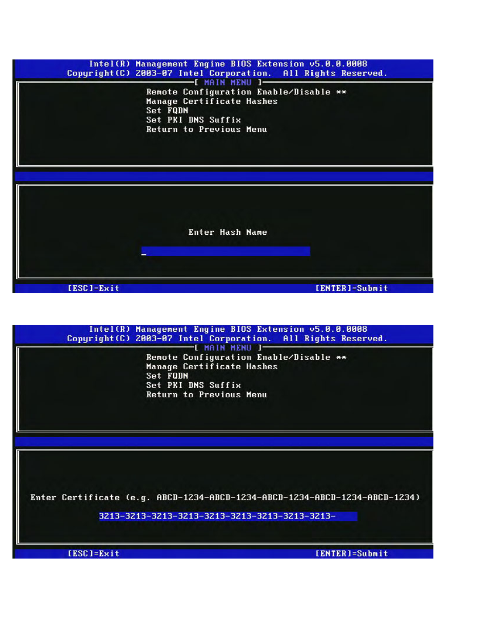 Adding customized hash | Dell OptiPlex 980 (Early 2010) User Manual | Page 43 / 101