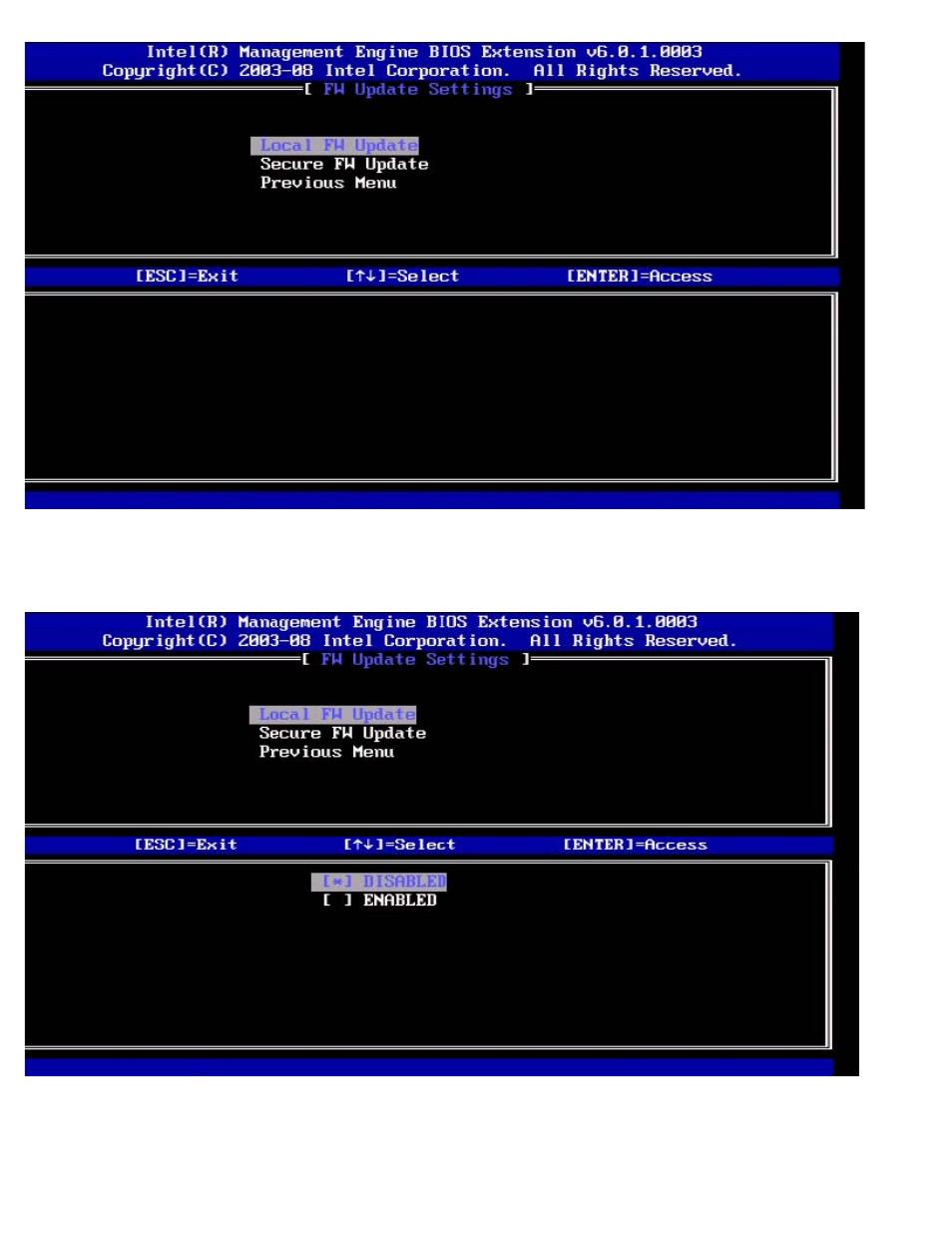 Local fw update | Dell OptiPlex 980 (Early 2010) User Manual | Page 47 / 101
