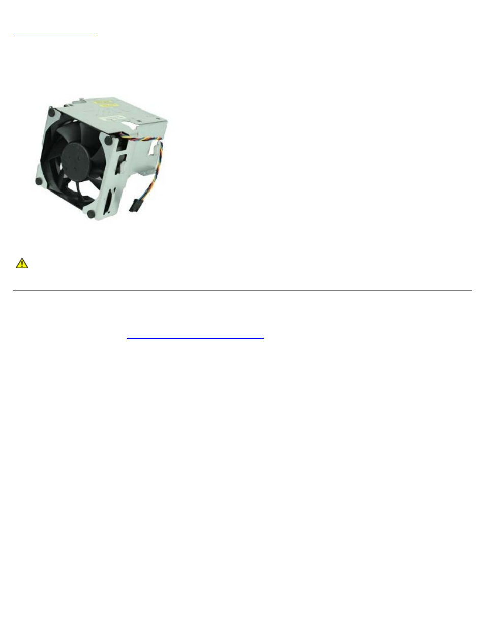 Dell optiplex 980 desktop service manual--fan, Processor fan, Removing the fan | Dell OptiPlex 980 (Early 2010) User Manual | Page 48 / 77