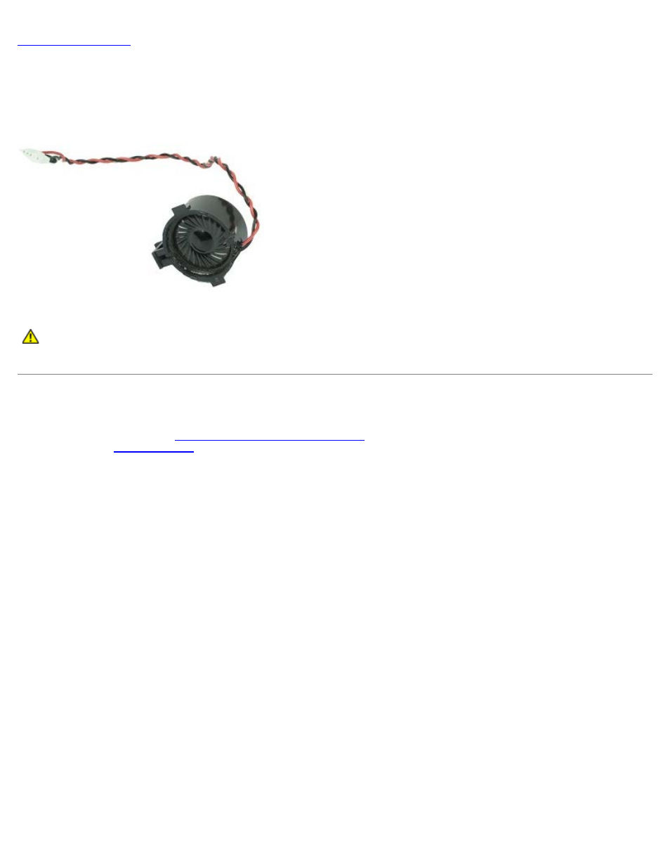 Internal speaker, Removing the internal speaker | Dell OptiPlex 980 (Early 2010) User Manual | Page 57 / 77